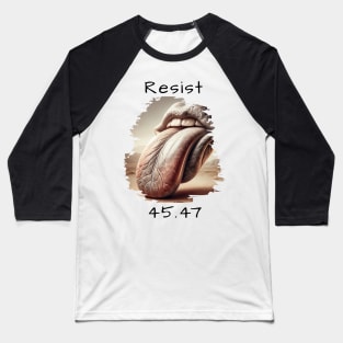 Resist 45.47 Baseball T-Shirt
